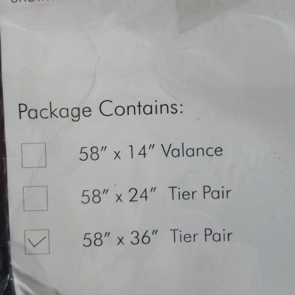 Buffalo Check Decorative Window Treatment - Picture 4 of 5